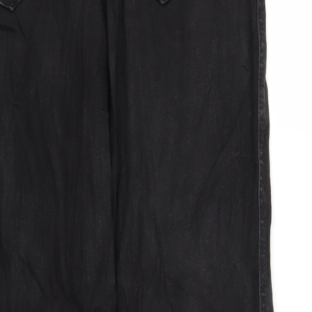 Hollister Mens Black  Denim Straight Jeans Size 27 in L27 in