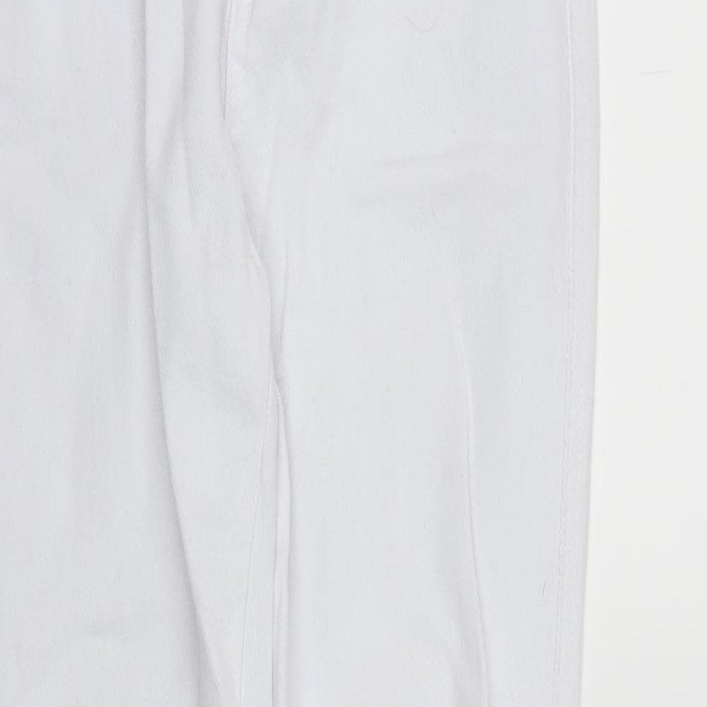 Preworn Womens White  Denim Skinny Jeans Size XS L27 in