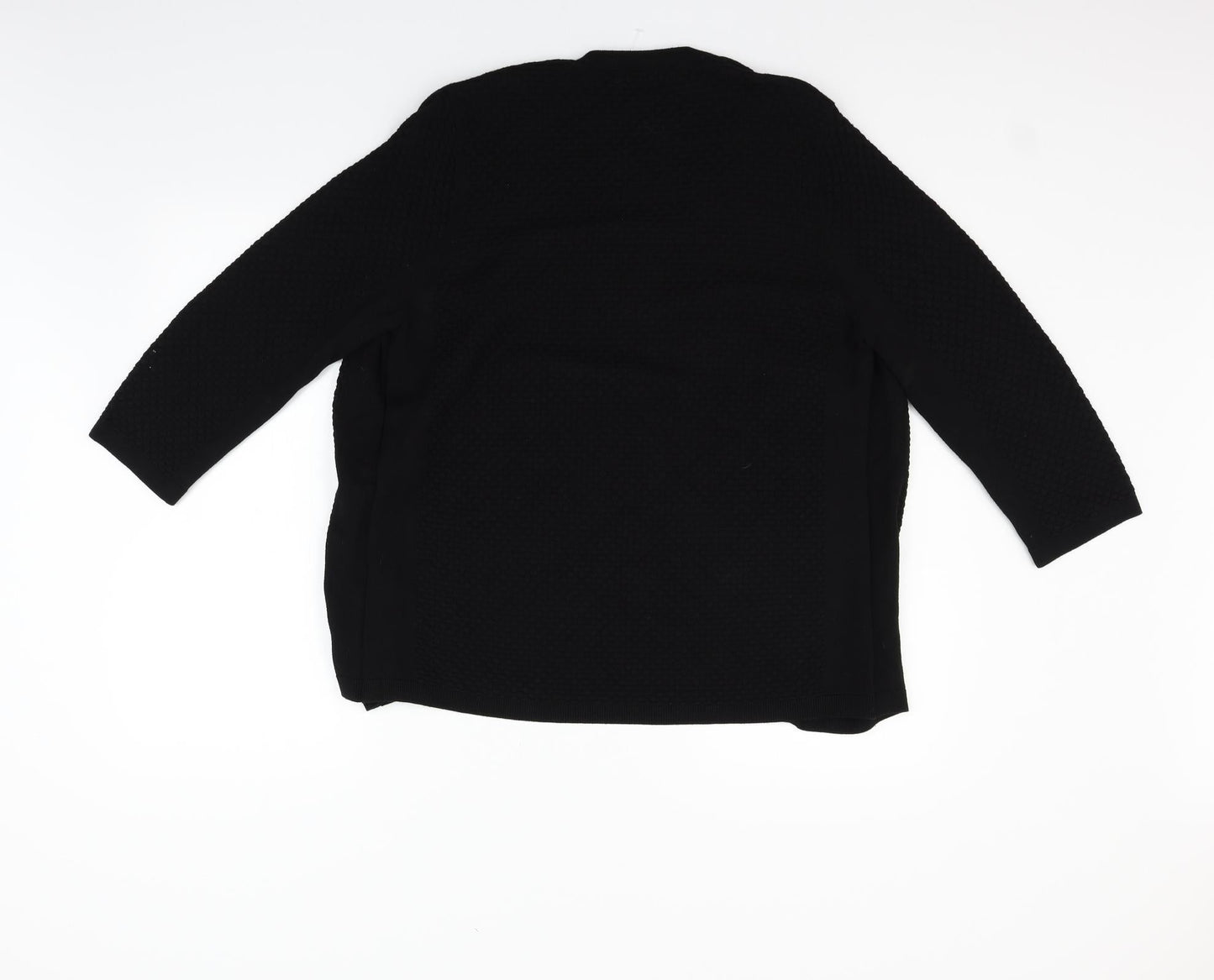 Marks and Spencer Womens Black   Pullover Jumper Size 14