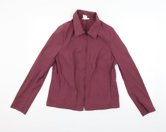 R Womens Purple   Jacket  Size 16