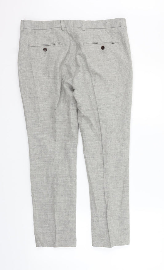 NEXT Womens Grey   Trousers  Size 34 in L27 in