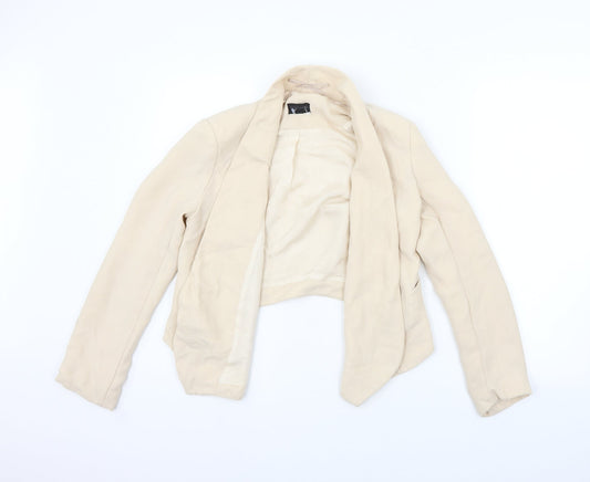 Topshop Womens Beige   Cardigan Jumper Size 8
