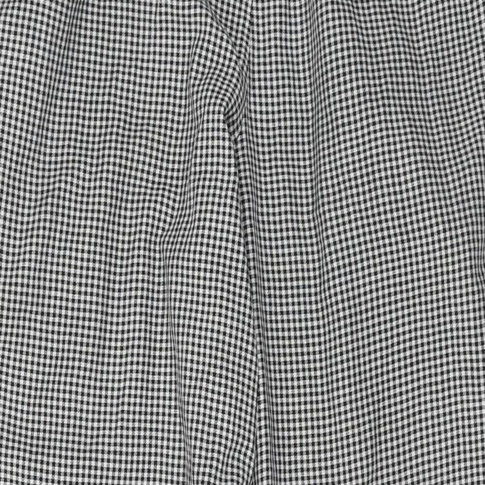 cheff whites Mens Grey Check  Trousers  Size 30 in L26 in