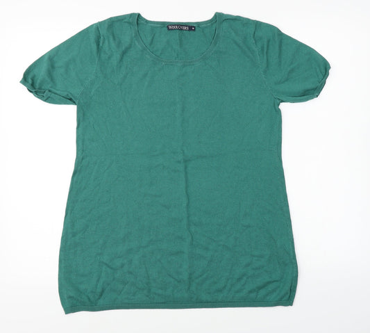 woollovers  Womens Green   Pullover Jumper Size M