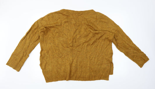 New Look  Womens Yellow   Pullover Jumper Size L