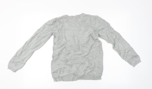 Gap  Girls Grey   Pullover Jumper Size L