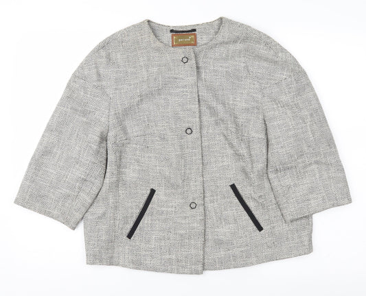 Per Una Womens Grey   Jacket  Size 10
