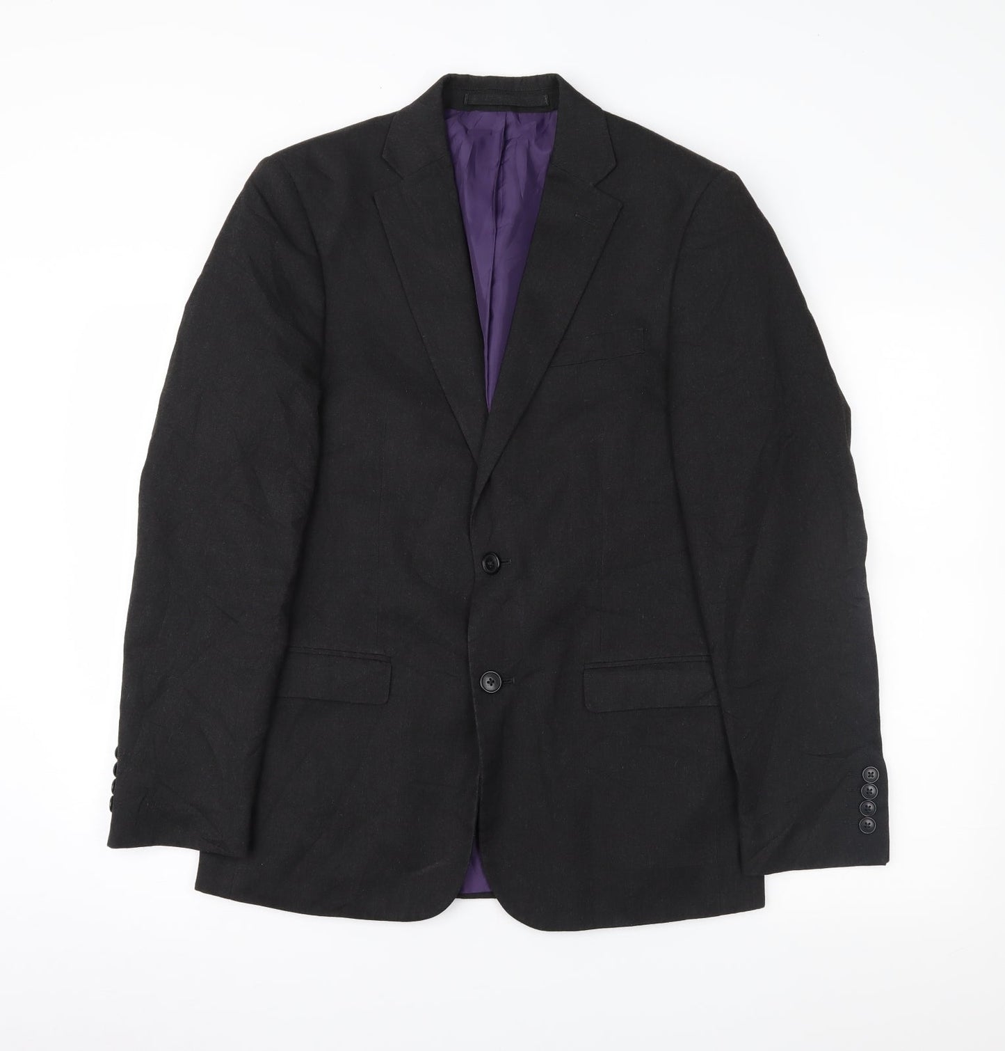 Marks and Spencer Mens Grey   Jacket Suit Jacket Size 38