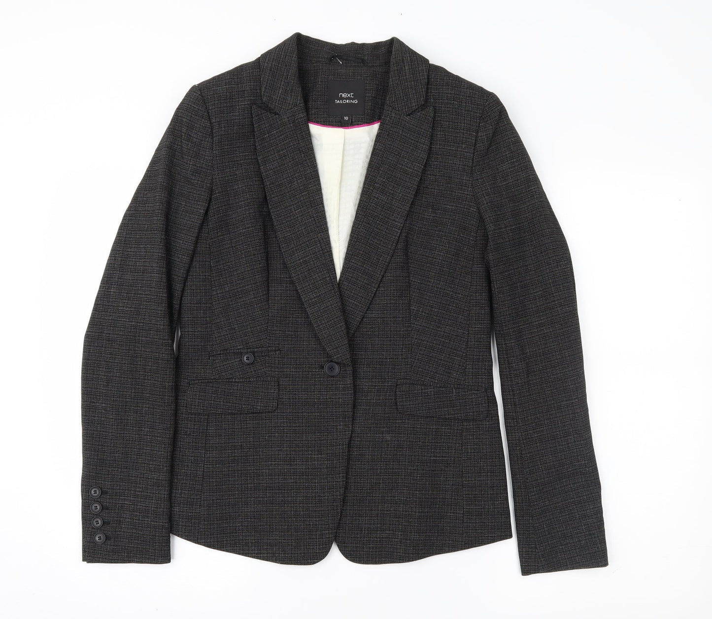 NEXT Womens Grey   Jacket Suit Jacket Size 10