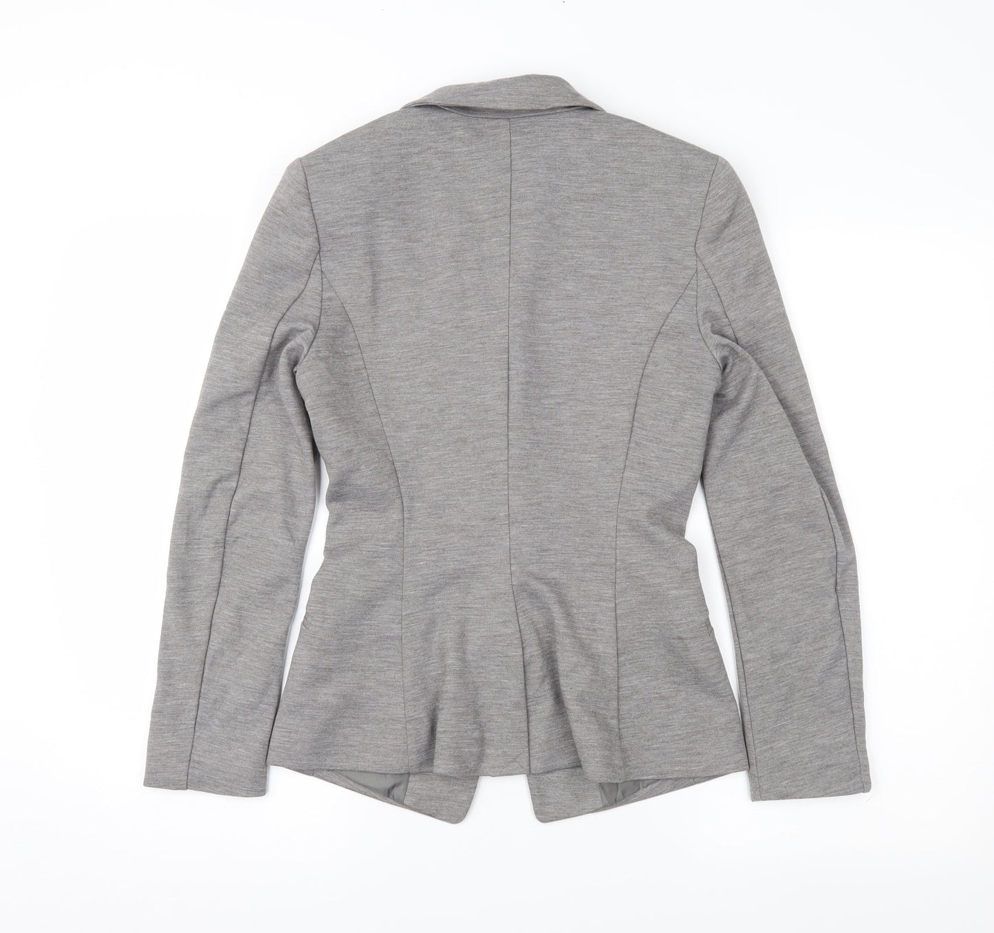 H&M Womens Grey   Jacket Suit Jacket Size 6