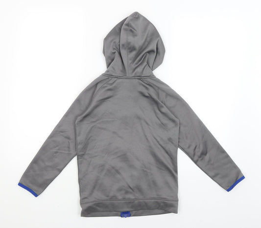 Crane Boys Grey   Pullover Hoodie Size 7-8 Years