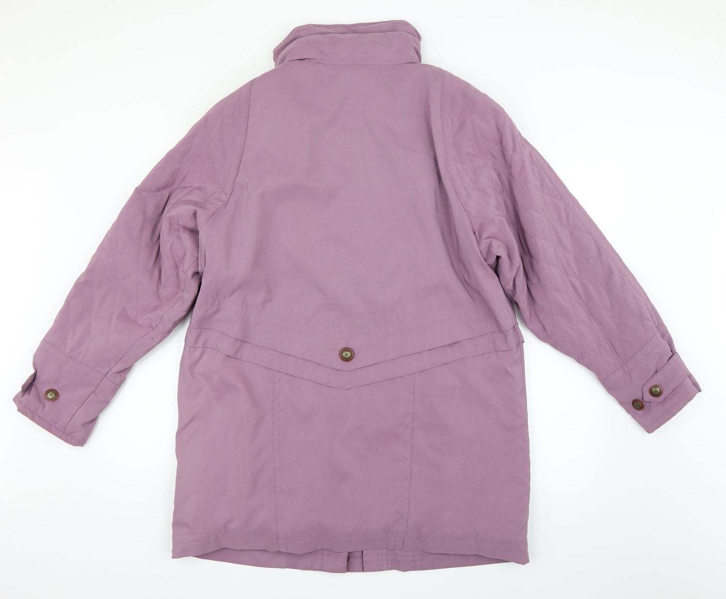 Preworn Womens Purple   Parka Coat Size 12