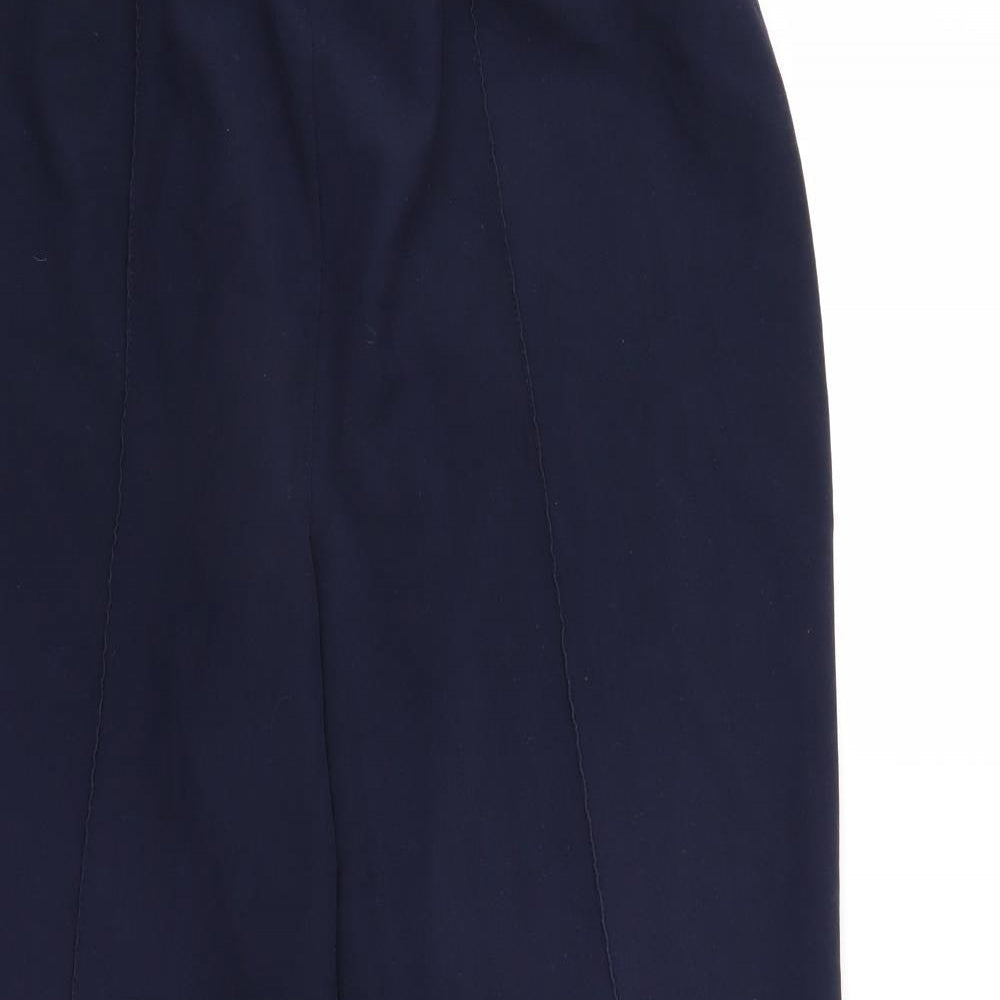 BM collection Womens Blue   Trousers  Size 16 L26 in