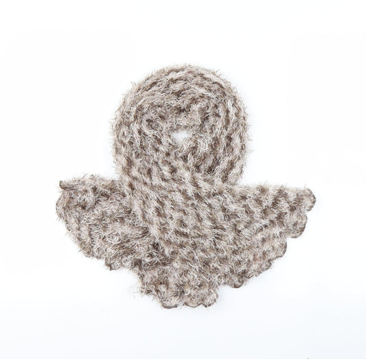 Atmosphere  Brown  Knit  Scarf