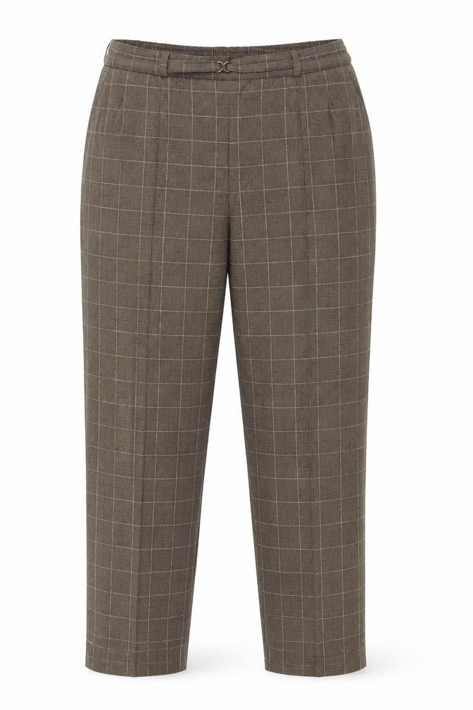 Marks and Spencer Womens Brown   Capri Trousers Size 12 L25 in