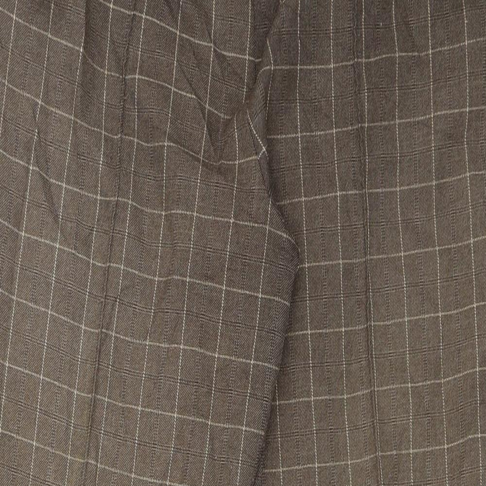 Marks and Spencer Womens Brown   Capri Trousers Size 12 L25 in