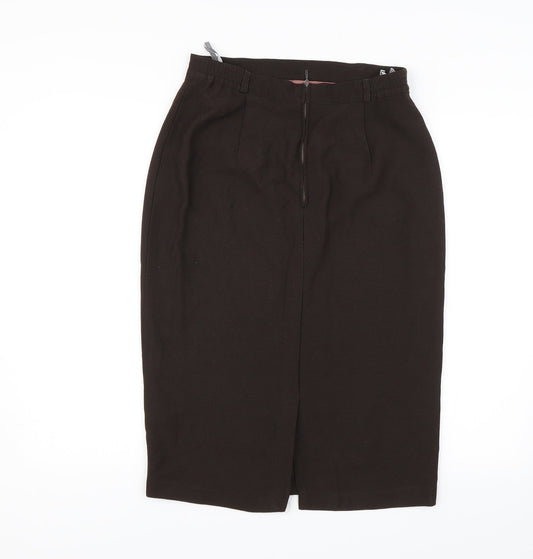 Gerry Weber Womens Brown   A-Line Skirt Size 12