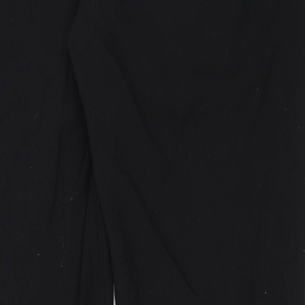M&S Womens Black   Dress Pants Trousers Size 14 L26 in