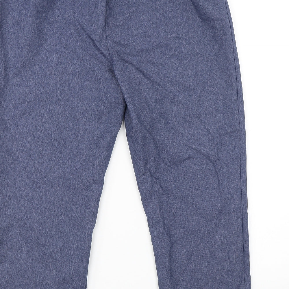 Berkertex Womens Blue   Chino Trousers Size 14 L23 in