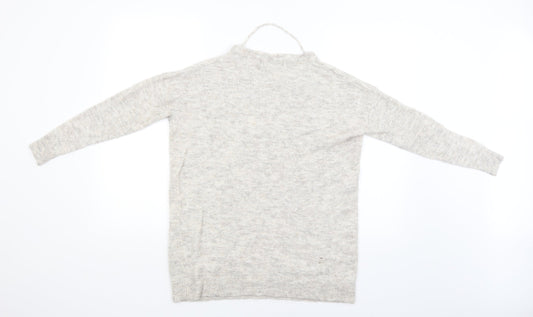 VERO MODA Womens Grey   Pullover Jumper Size M