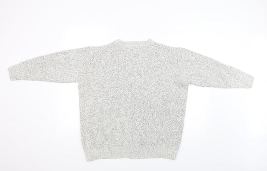 New Look Womens Grey   Pullover Jumper Size S