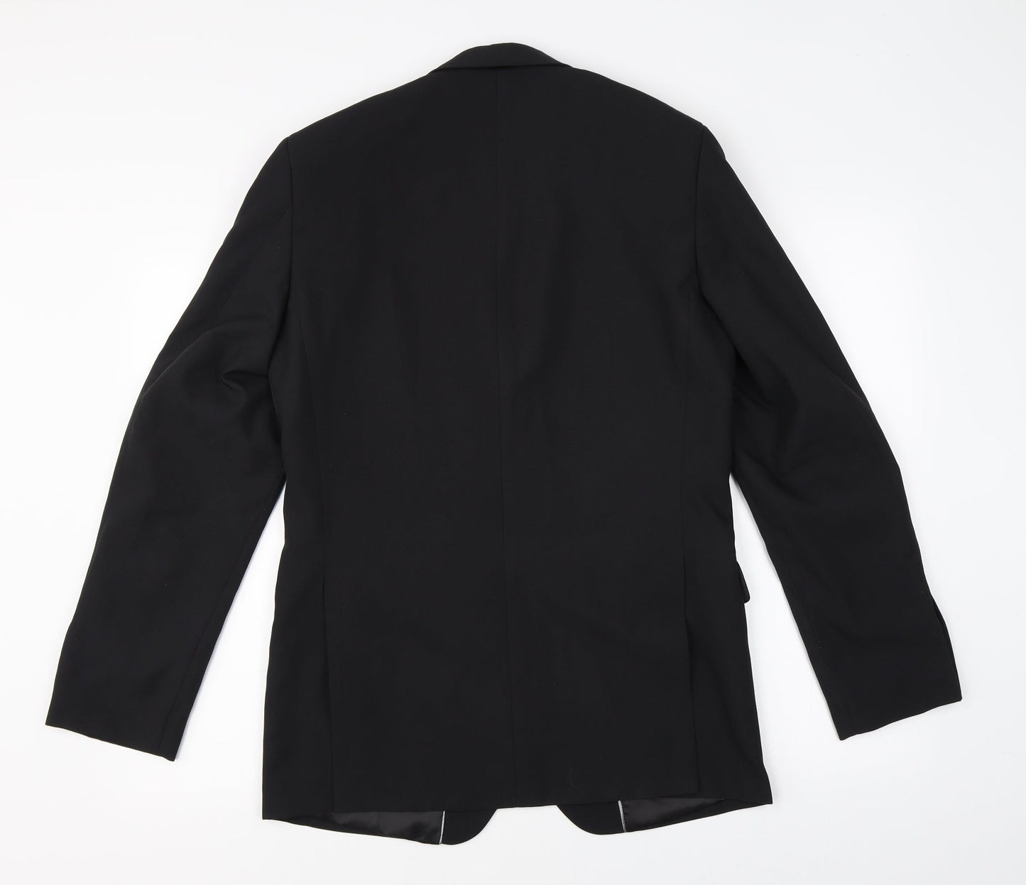 Cedar Wood State Mens Black   Jacket Suit Jacket Size 36