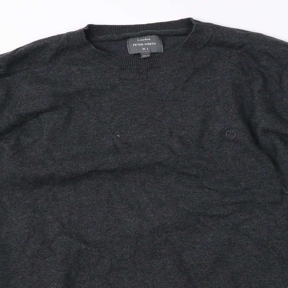 Peter Werth Womens Grey   Pullover Jumper Size XL