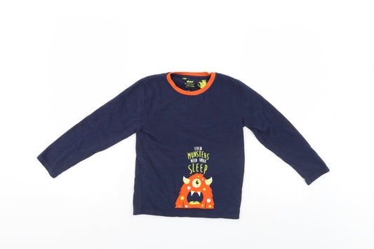 Rebel Boys Blue    Pyjama Top Size 6-7 Years