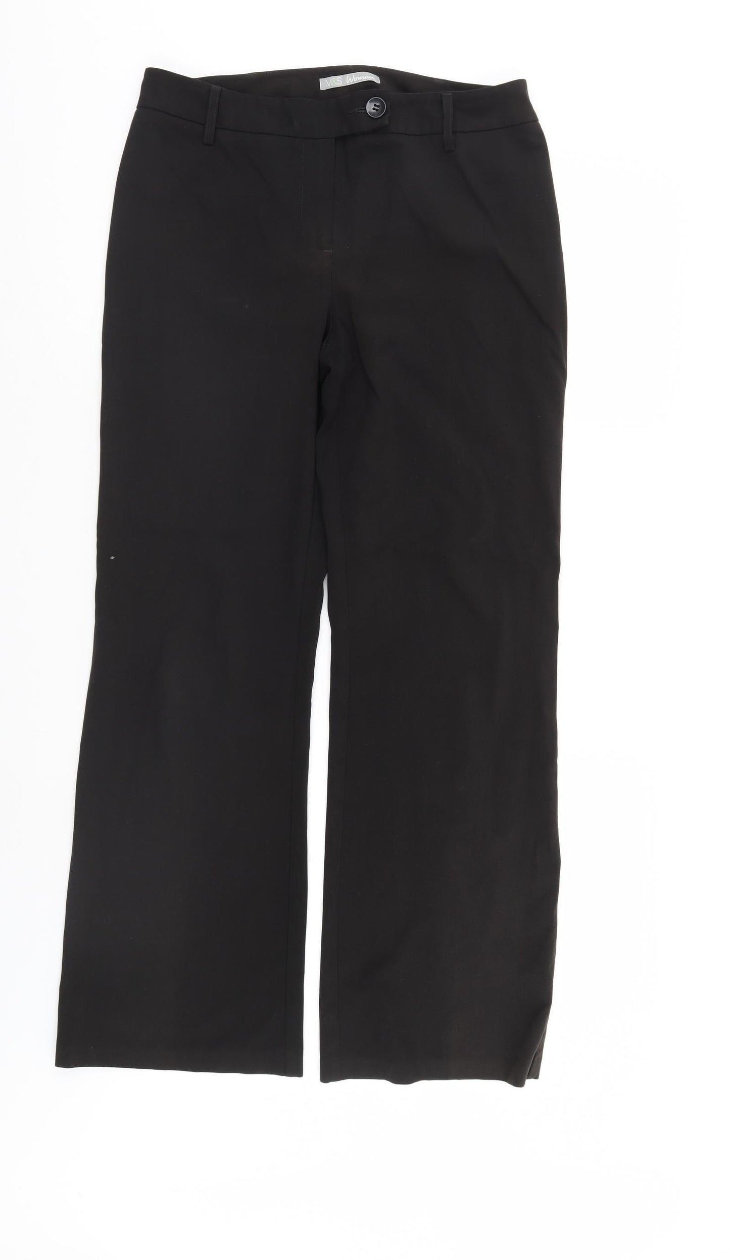 M&S Womens Beige   Trousers  Size 12 L29 in