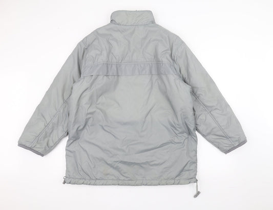 Active Womens Grey   Pea Coat Coat Size 12