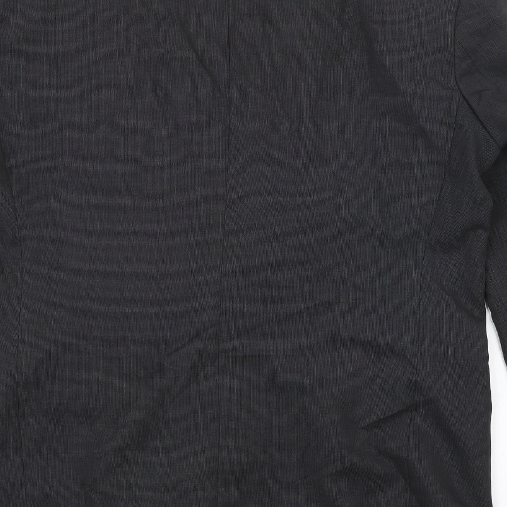 Burton Mens Grey   Jacket Suit Jacket Size 38