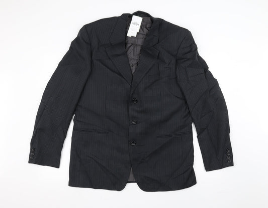 Van Kollem Mens Green   Jacket Suit Jacket Size 40
