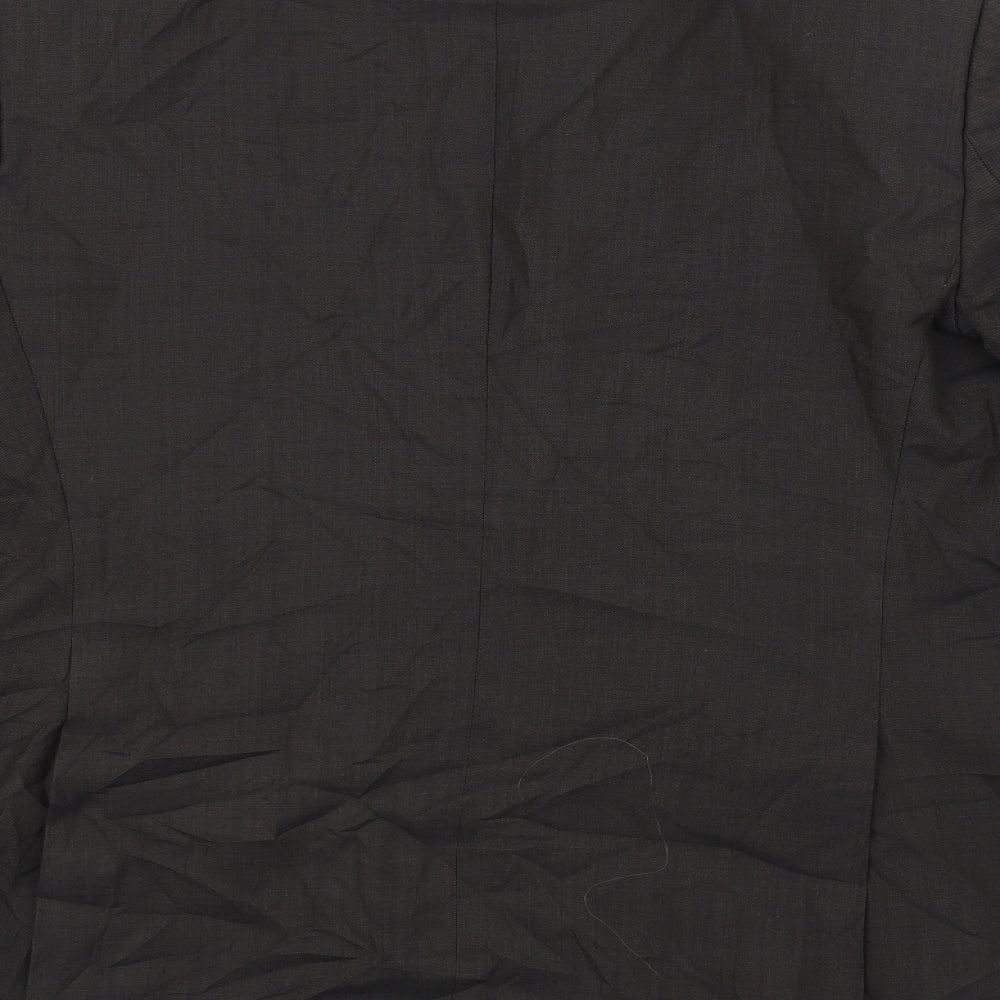 Marks and Spencer Mens Black   Jacket Suit Jacket Size 42