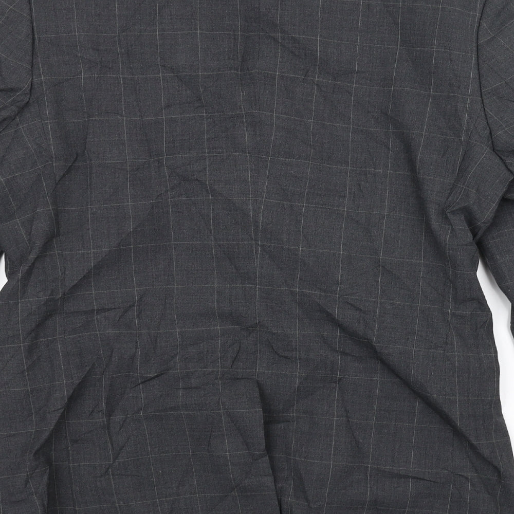 Burton Mens Grey   Jacket Suit Jacket Size 38