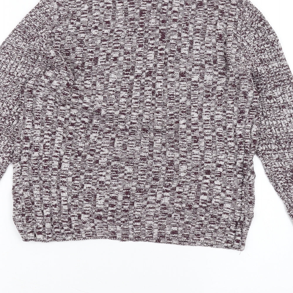 Topshop Mens Purple   Pullover Jumper Size S