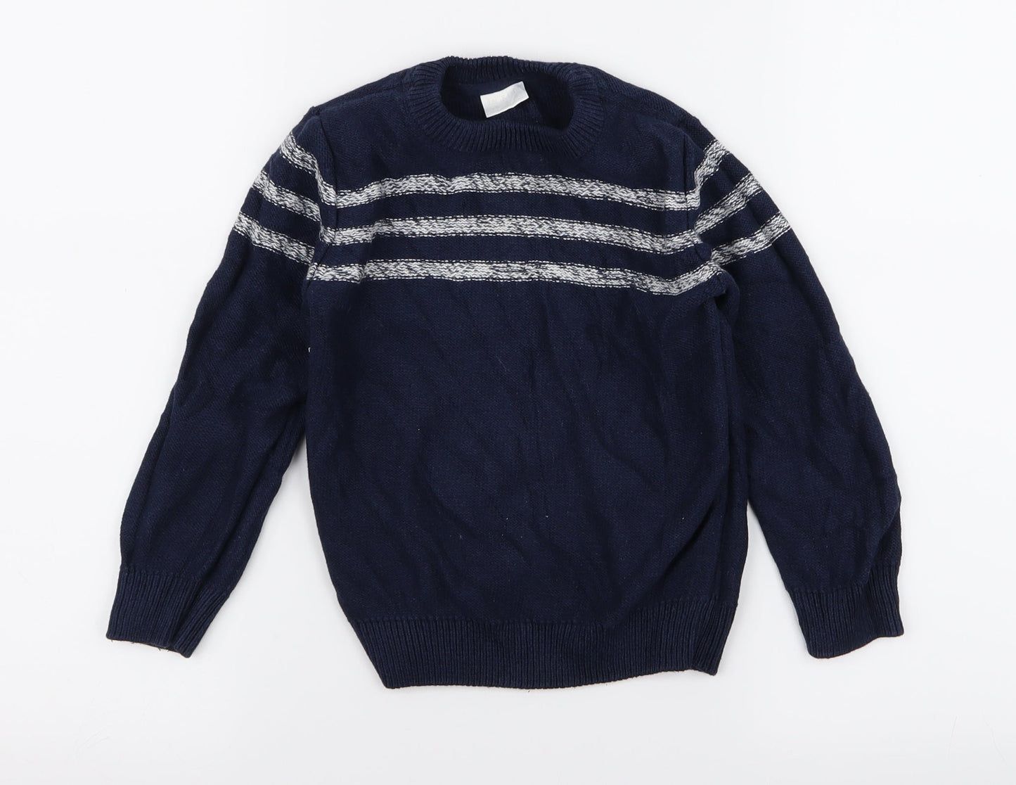 F&F Boys Blue   Pullover Jumper Size 3 Years