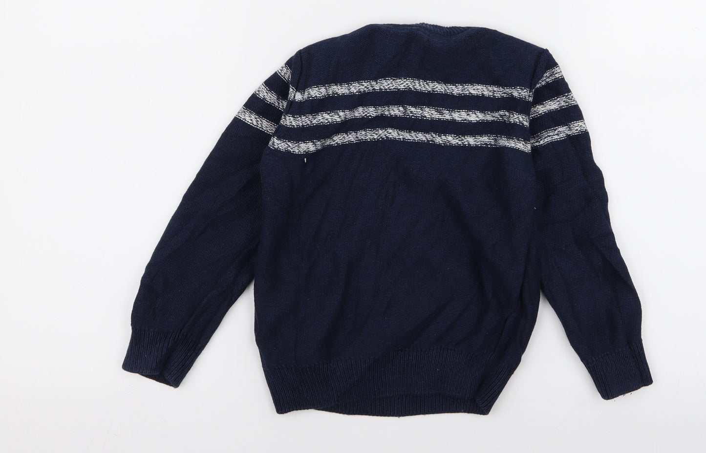 F&F Boys Blue   Pullover Jumper Size 3 Years