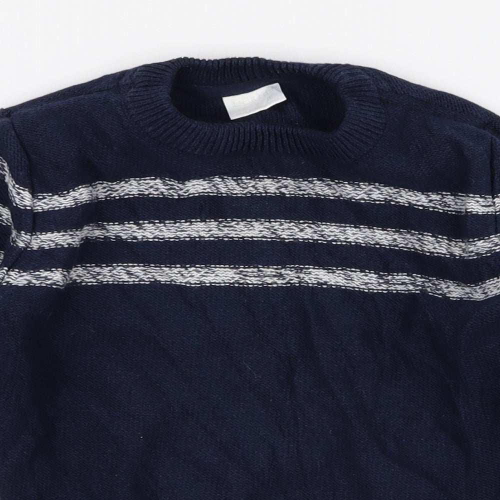 F&F Boys Blue   Pullover Jumper Size 3 Years