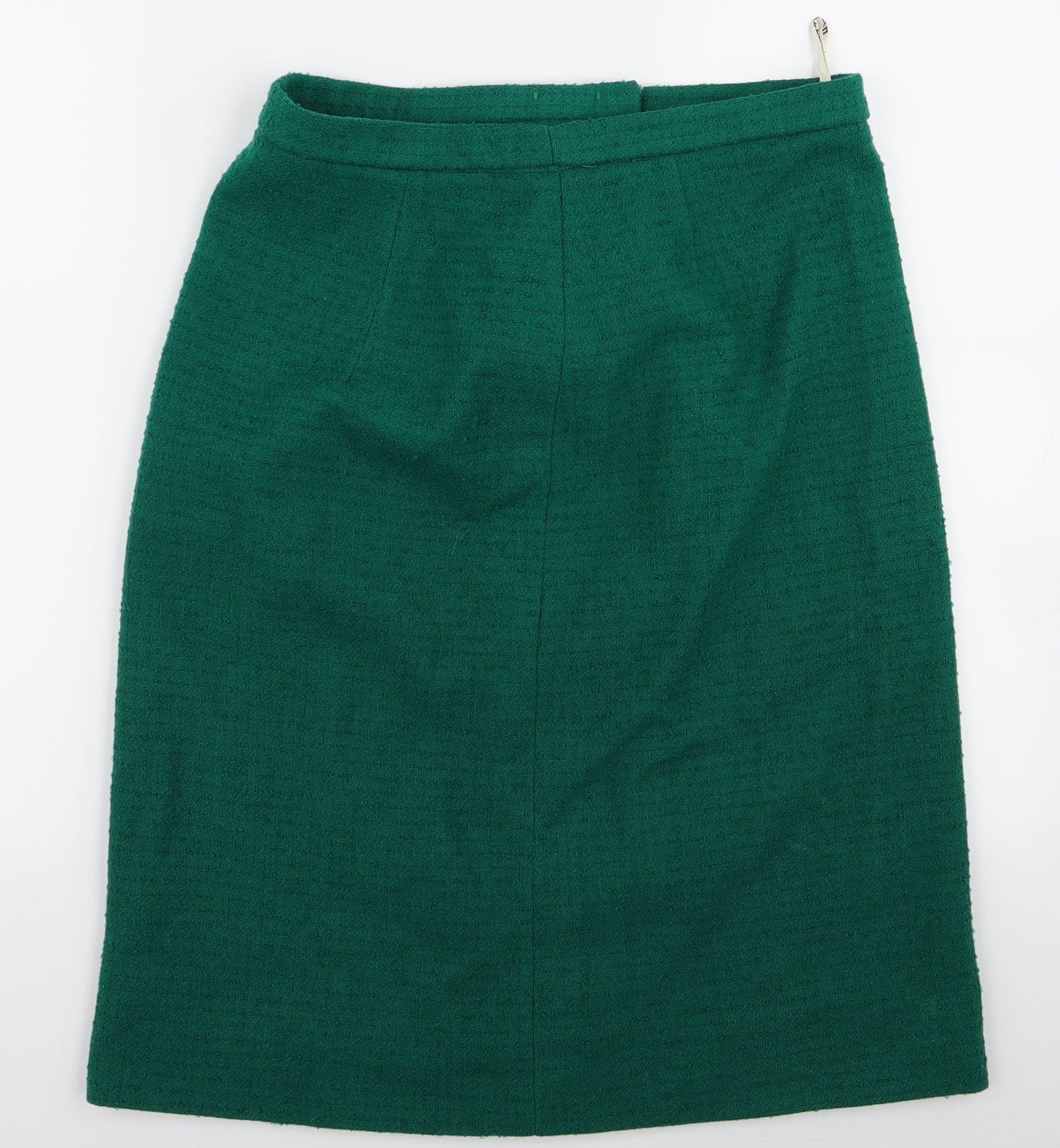 Preworn Womens Green  Rayon Straight & Pencil Set Size 30
