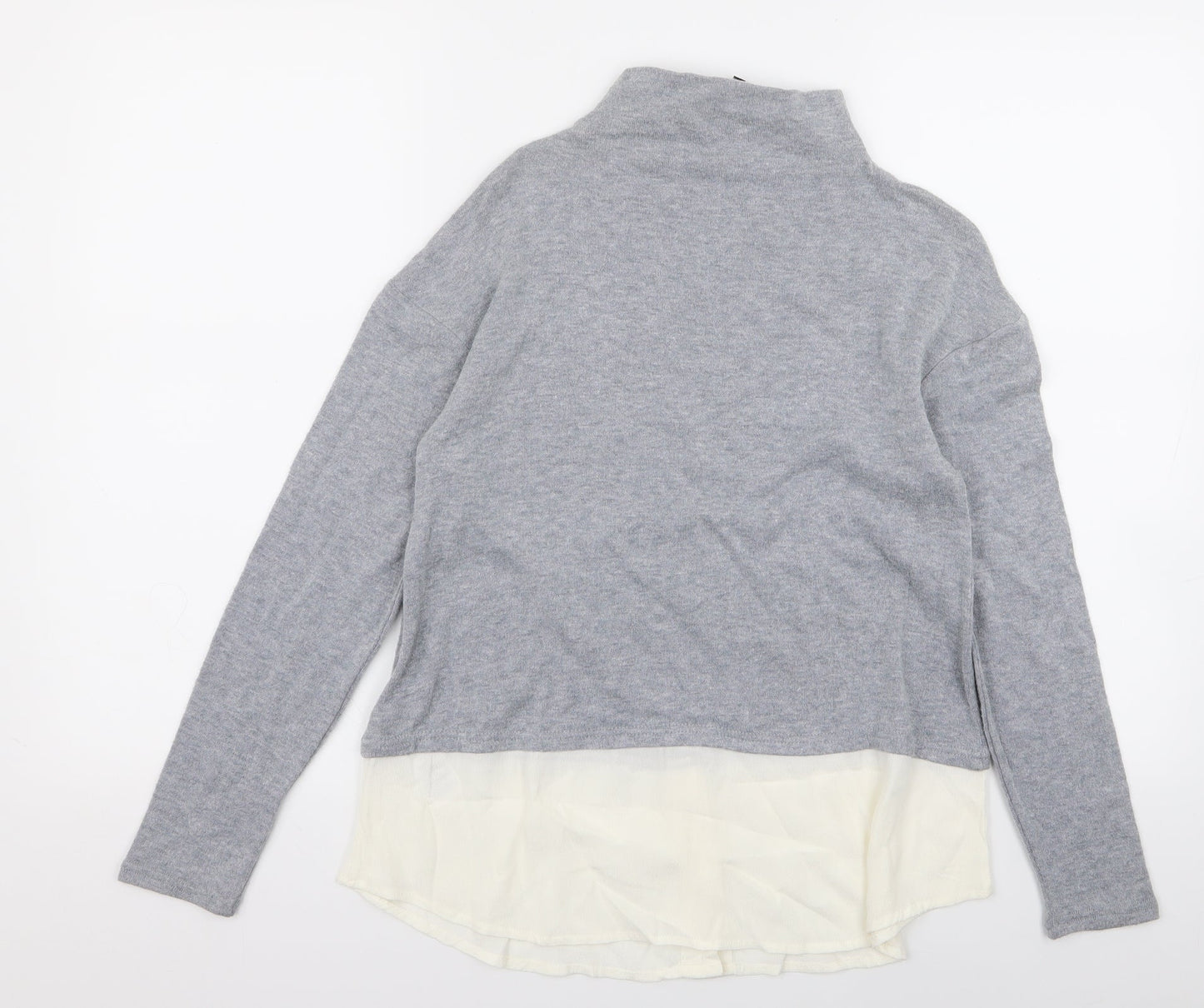 New Look Womens Grey   Pullover Jumper Size 12