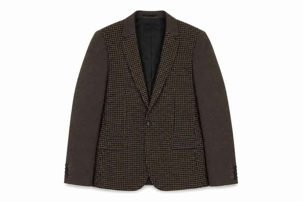 Front view of ASOS women’s brown jacket, size UK 40