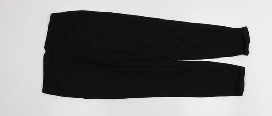 Yagmour Womens Black   Capri Trousers Size 10 L30 in
