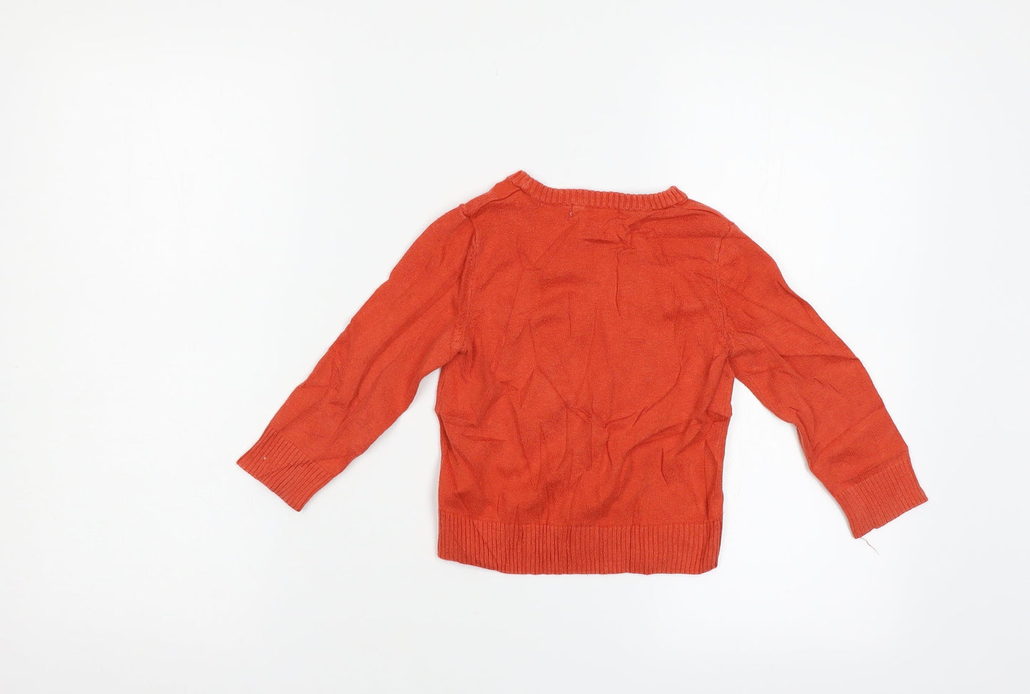 H&M Baby Orange   Pullover Jumper Size 12-18 Months