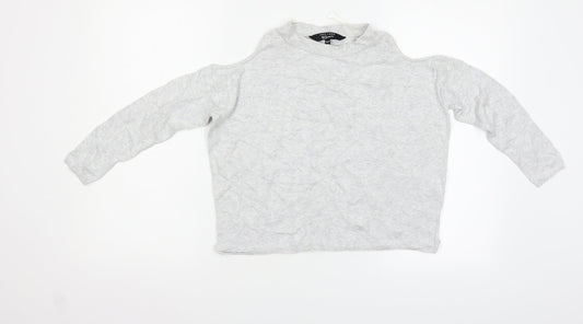 New Look Girls Grey   Pullover Jumper Size 11-12 Years