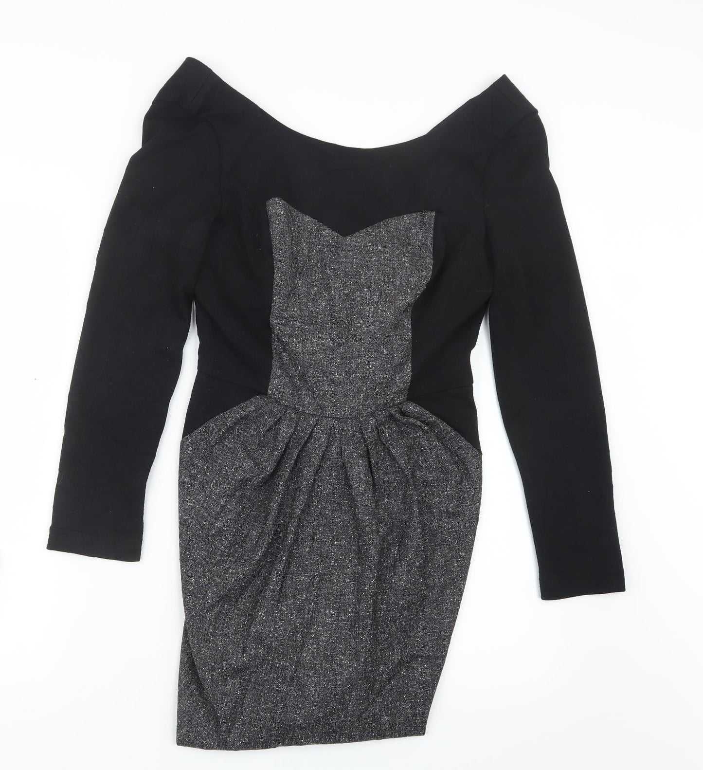 River Island Womens Grey   Shirt Dress  Size 12