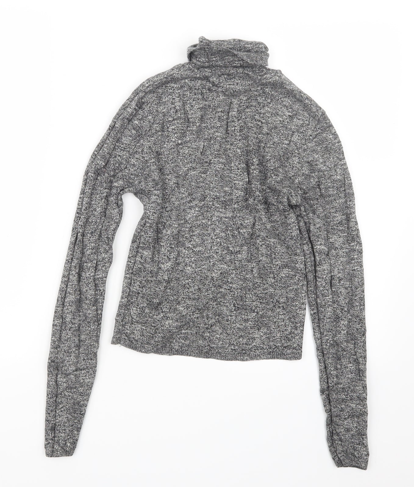 New Look Womens Grey  Knit Pullover Jumper Size 8