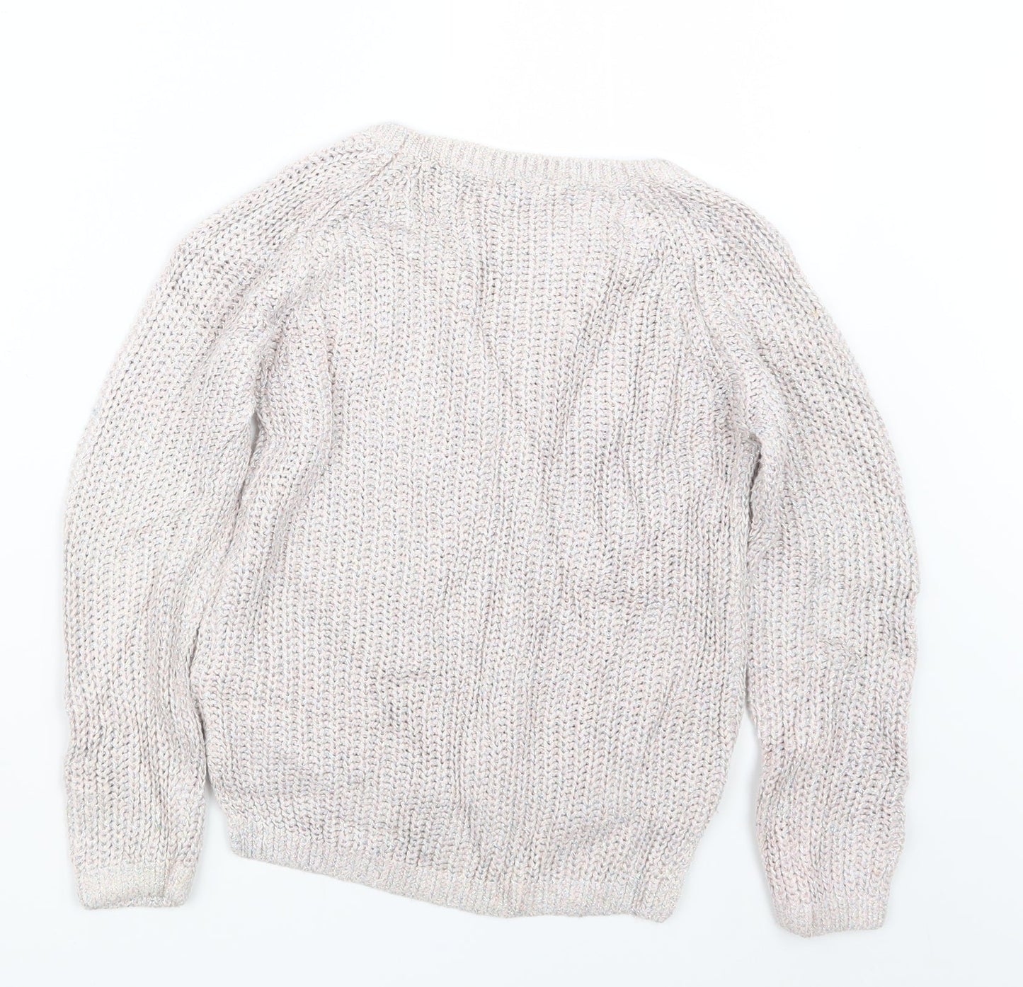 NEXT Girls Pink   Pullover Jumper Size 8 Years