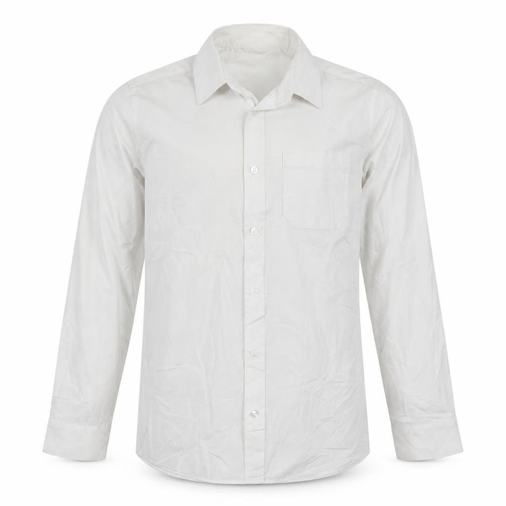 F&F Boys White   Basic Button-Up Size 13-14 Years