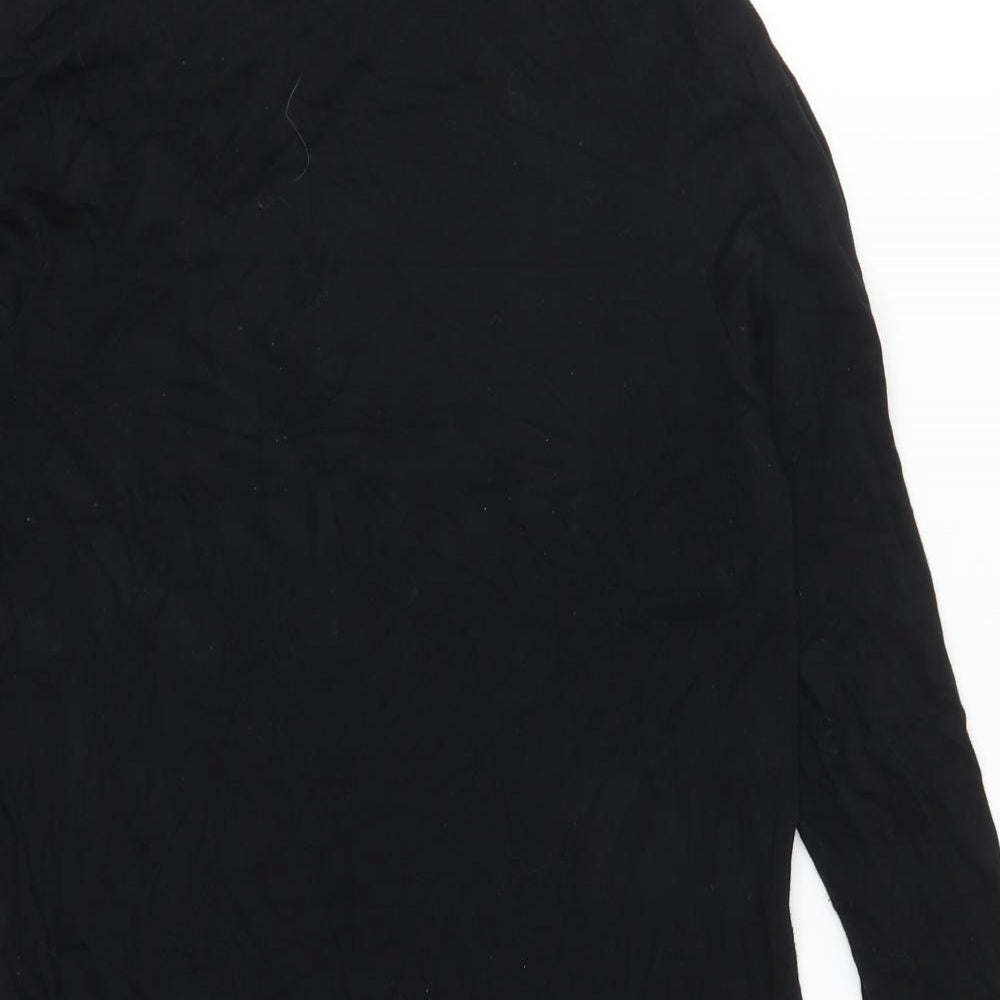 Marks and Spencer Womens Black   T-Shirt Dress  Size 8