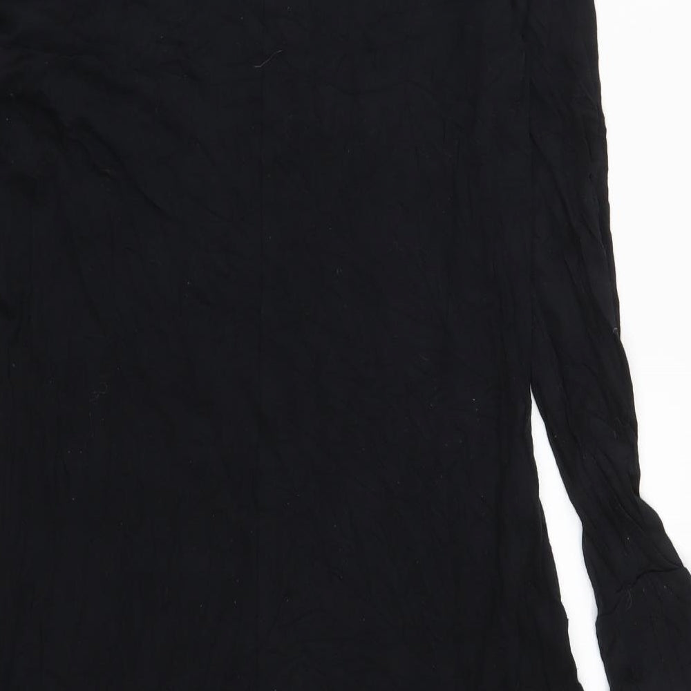 Marks and Spencer Womens Black   T-Shirt Dress  Size 8